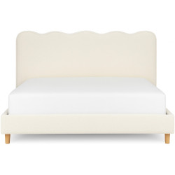 Кровать Mebel Elite Izmir 160x200 Boucle (Cream) Thumb