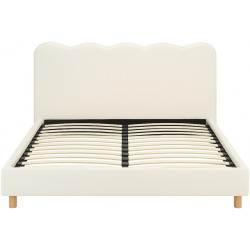 Кровать Mebel Elite Izmir 160x200 Boucle (Cream) Thumb
