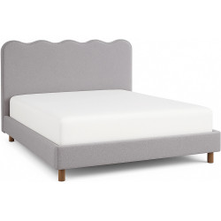 Кровать Mebel Elite Izmir 160x200 Boucle (Grey) Thumb