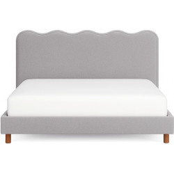 Кровать Mebel Elite Izmir 160x200 Boucle (Grey) Thumb