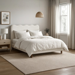 Кровать Mebel Elite Izmir 160x200 (Cream)