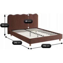 Pat Mebel Elite Izmir 160x200 (Rust) Thumb