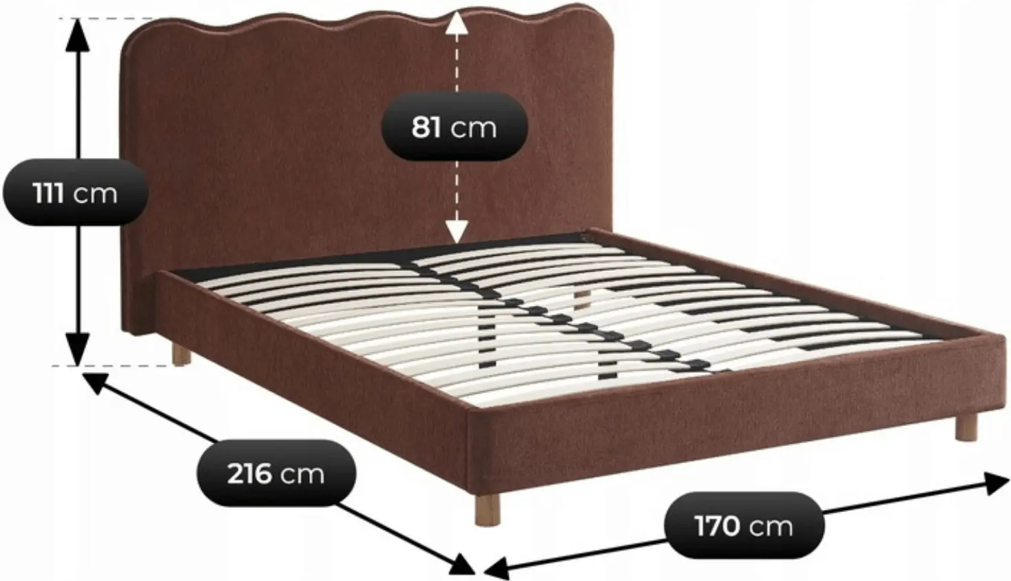 Pat Mebel Elite Izmir 160x200 (Rust) - 5