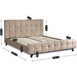 Pat Mebel Elite Lino 160x200 (Beige) Thumb