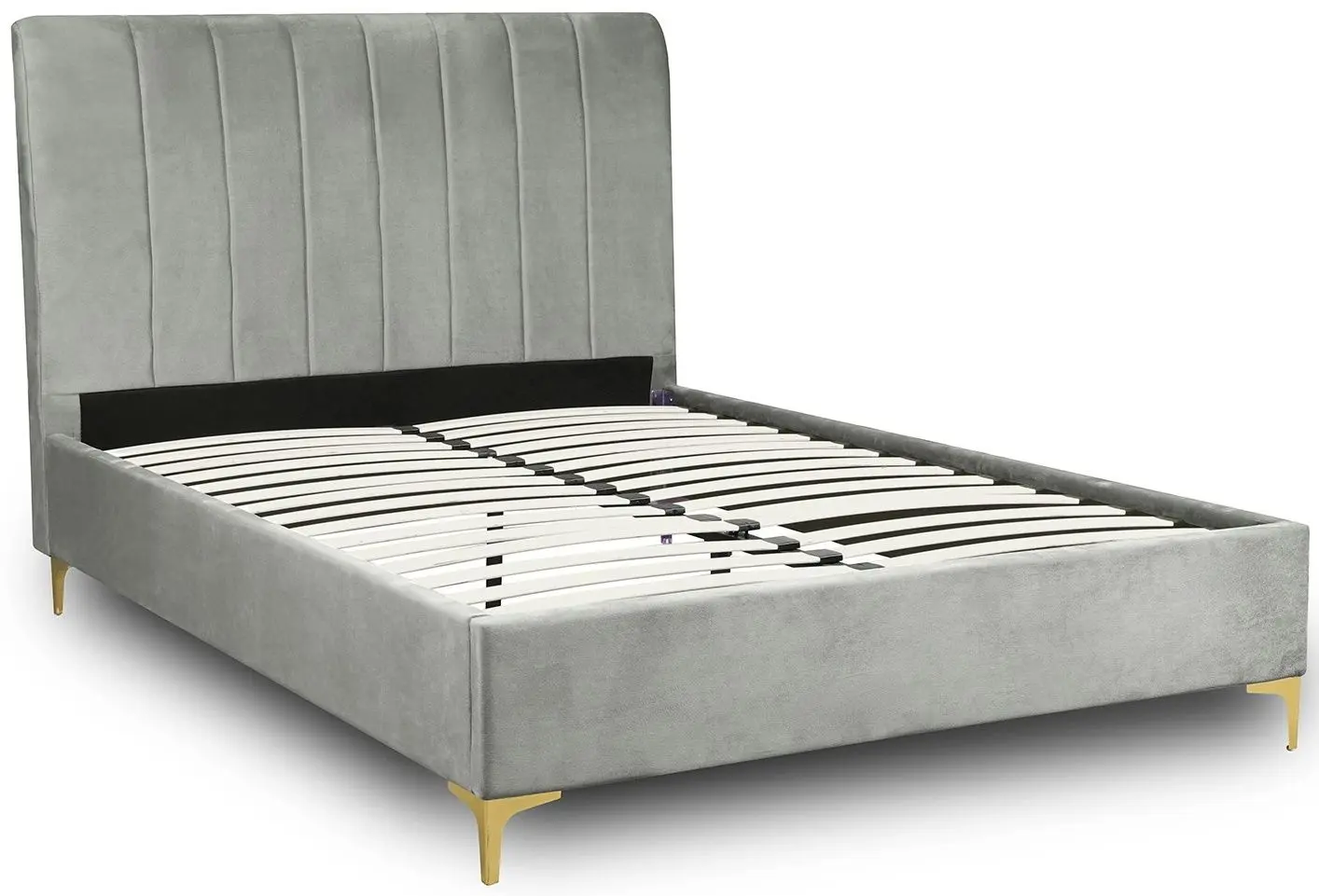 Pat Mebel Elite Lionel 140x200 (Grey/Golden Chrome) - 3