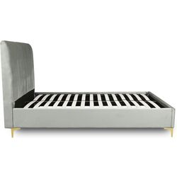 Pat Mebel Elite Lionel 140x200 (Grey/Golden Chrome) Thumb