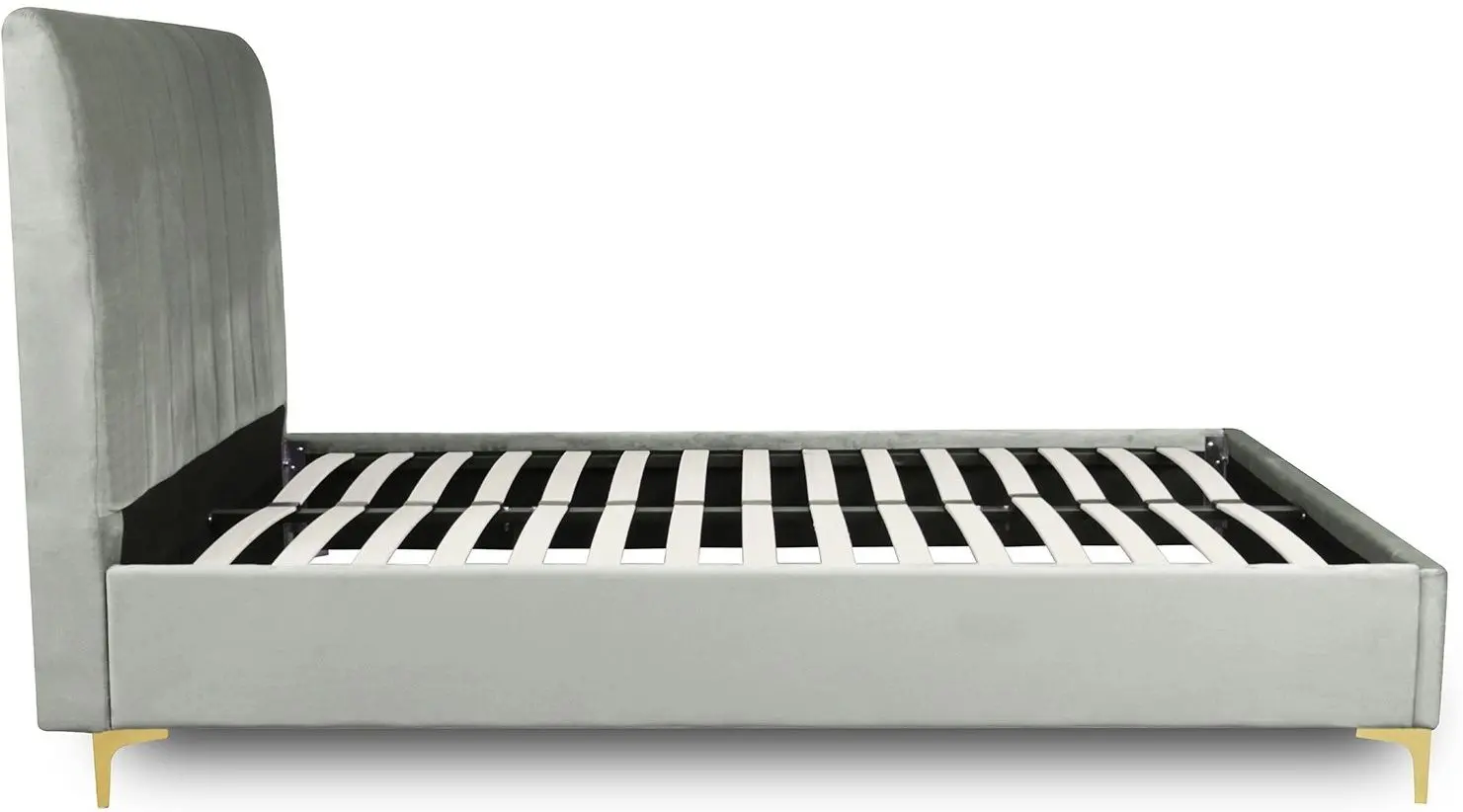 Pat Mebel Elite Lionel 140x200 (Grey/Golden Chrome) - 5