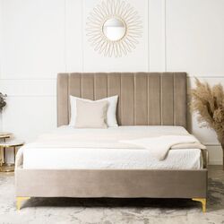 Pat Mebel Elite Marcelo 160x200 (Beige/Gold) Thumb