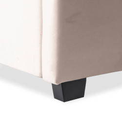 Pat Mebel Elite Mari Velour 140x200 (Cream) Thumb