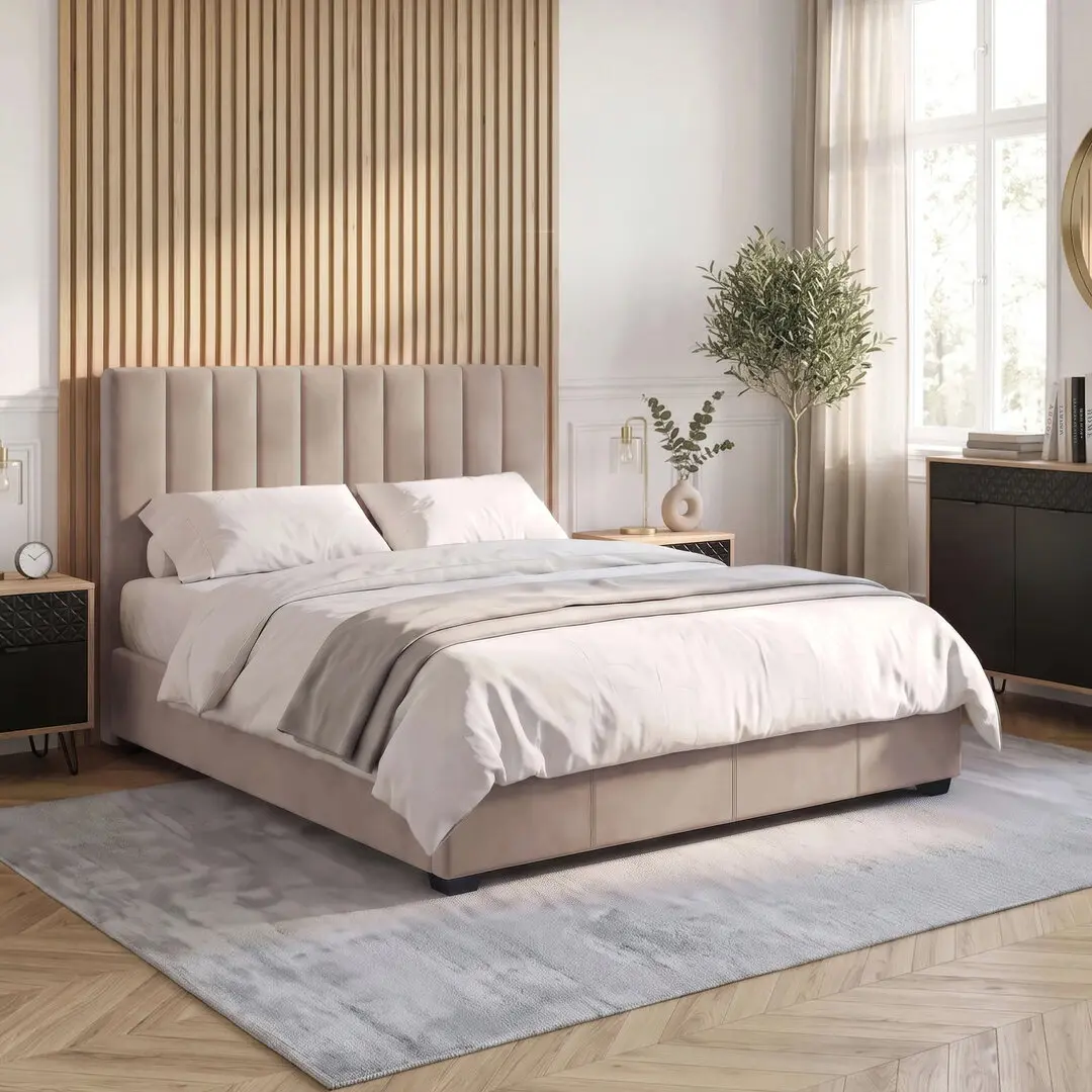 Pat Mebel Elite Mari Velour 140x200 (Cream)