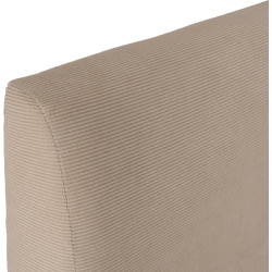 Pat Mebel Elite Marsylia 160x200 Velvet cu mecanism de ridicare (Beige) Thumb