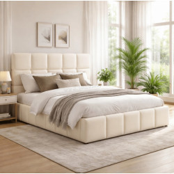 Pat Mebel Elite Muracja mecanism de ridicare 140x200 Velour (Cream)