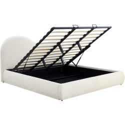 Pat Mebel Elite Talinn mecanism de ridicare 180x200 Boucle (Cream) Thumb