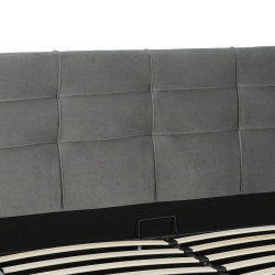 Pat Mebel Elite Tinga Velour 120x200 (Dark Grey) Thumb