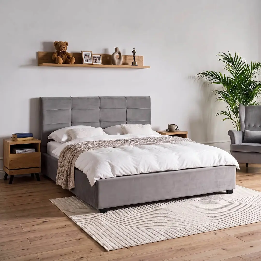 Pat Mebel Elite Tinga Velour 160x200 (Dark Grey)