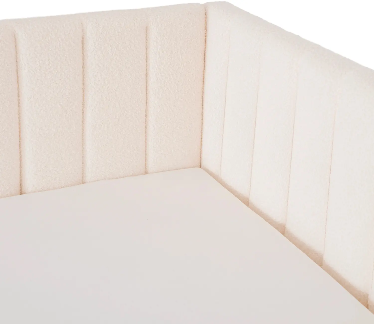 Кровать Mebel Elite Villemo 90/120x200 Boucle (Cream) - 5