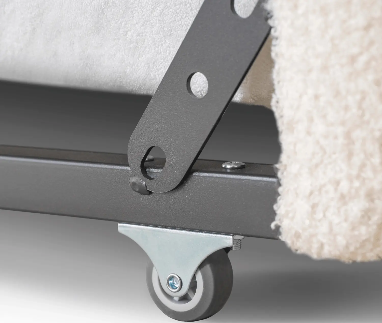 Кровать Mebel Elite Villemo 90/120x200 Boucle (Cream) - 6