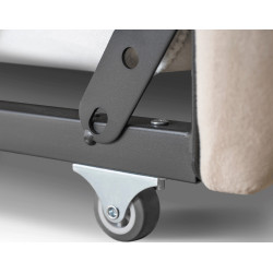 Кровать Mebel Elite Villemo 90/120x200 Velour (Beige) Thumb