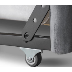 Кровать Mebel Elite Villemo 90/120x200 Velour (Grey) Thumb