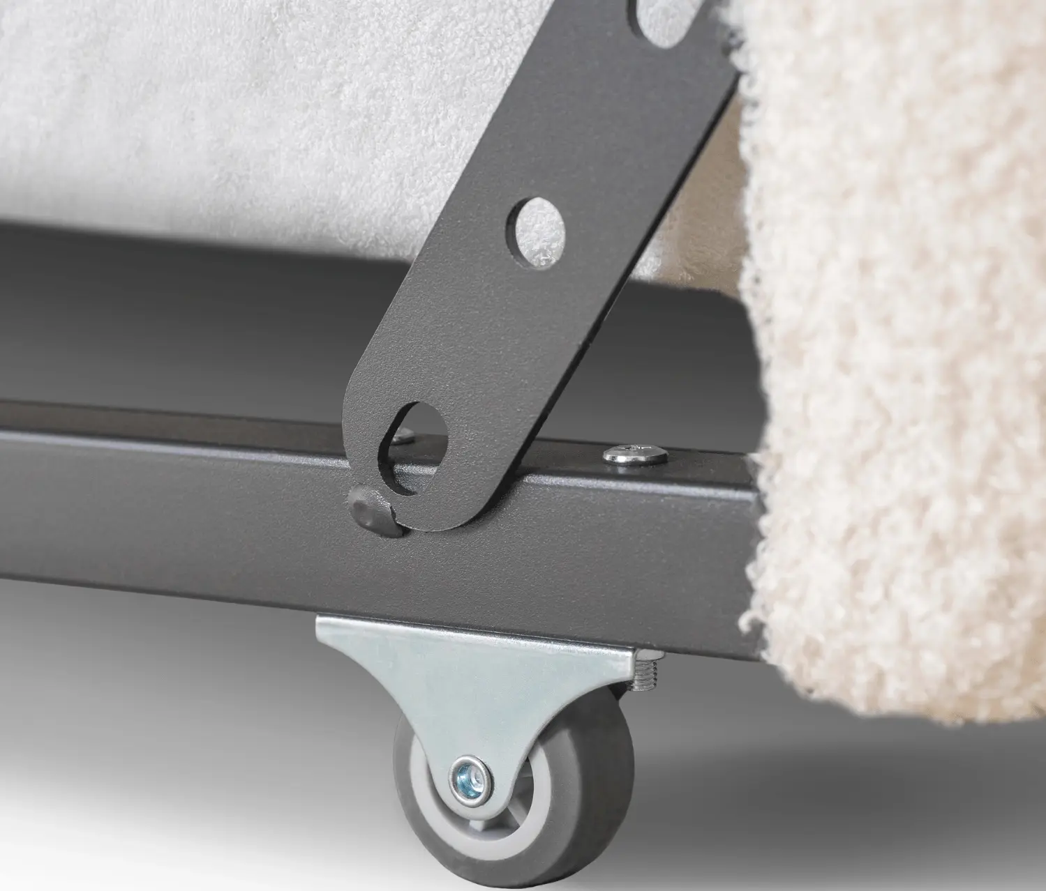 Кровать Mebel Elite Villemo 90x200 Boucle (Cream) - 8