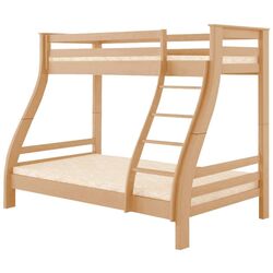 Двухъярусная кровать Mebigrand Аляска 120/80x200 (Ольха)