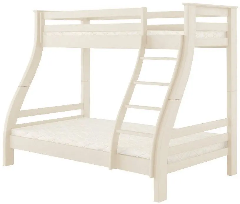 Двухъярусная кровать Mebigrand Аляска 140/90x200 (Айвори)