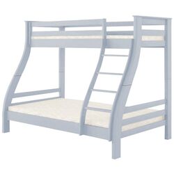 Двухъярусная кровать Mebigrand Аляска 140/90x200 (Голубой)