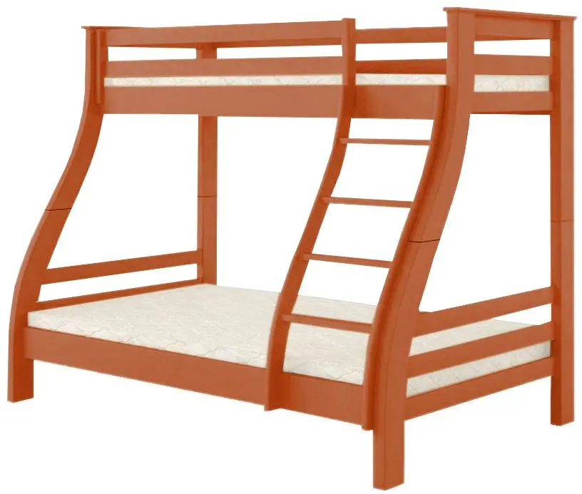 Двухъярусная кровать Mebigrand Аляска 140/90x200 (Яблоня)