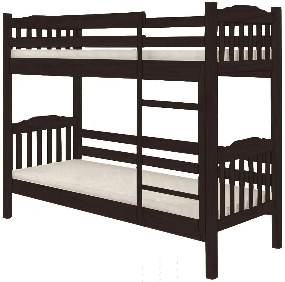 Двухъярусная кровать Mebigrand Бай-Бай 80x200 (Венге)