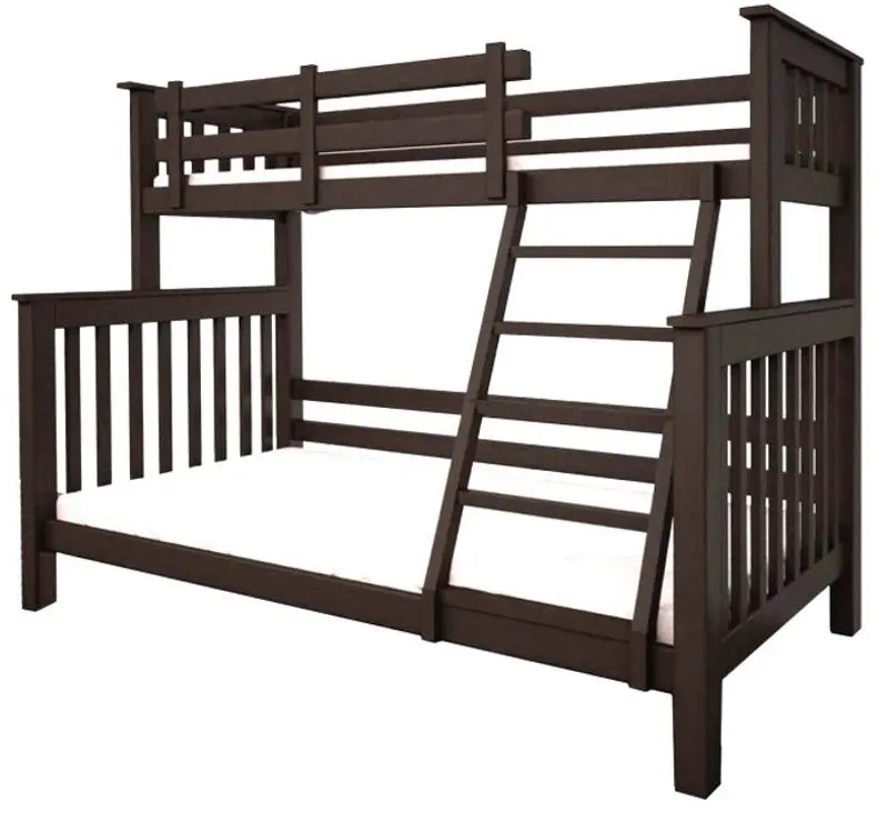 Двухъярусная кровать Mebigrand Скандинавия 120/80х200 (Венге)