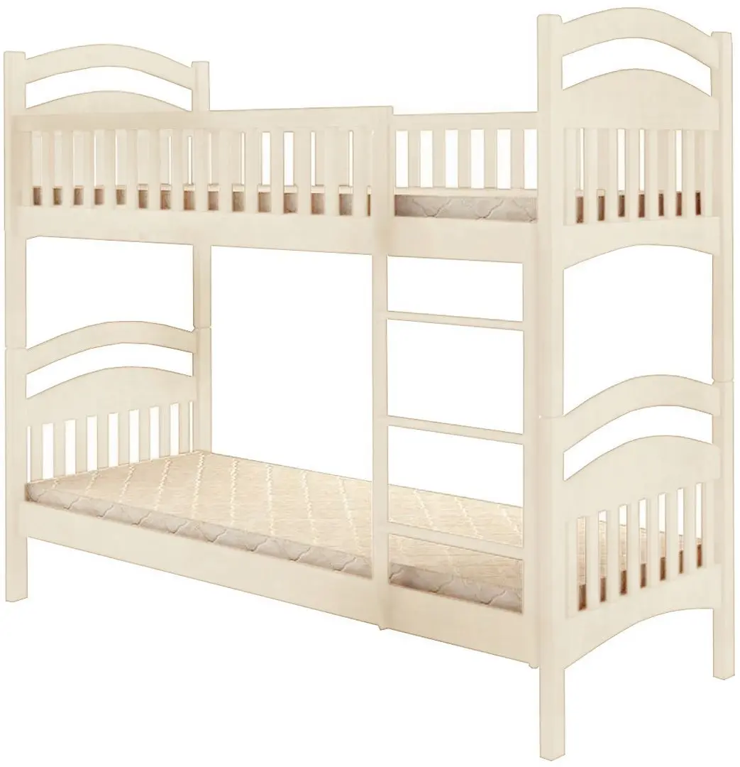 Двухъярусная кровать Mebigrand Жасмин 80x200 (Айвори)