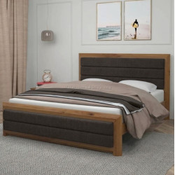 Кровать Mebigrand Barcelona 140x200 Alaska 03 (Brown)