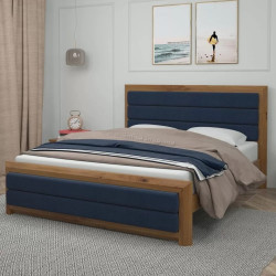Кровать Mebigrand Barcelona 140x200 Alaska 11 (Blue)