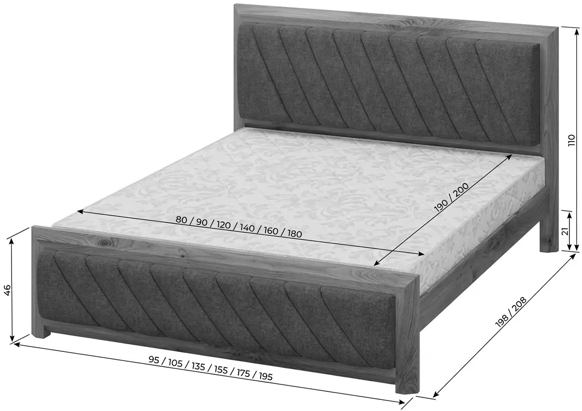 Pat Mebigrand Barcelona 160x200 Alaska 05 (Grey) - 3
