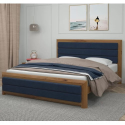 Кровать Mebigrand Barcelona 160x200 Alaska 11 (Blue)