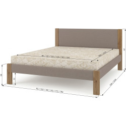 Pat Mebigrand Panama 160x200 М4/Alaska 14 (Beige/Light Walnut) Thumb