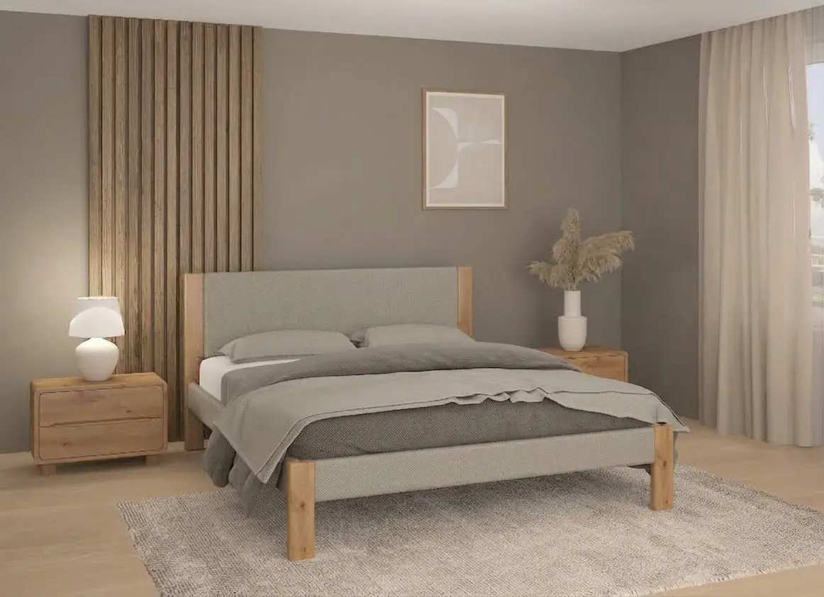 Pat Mebigrand Panama 160x200 М4/Alaska 14 (Beige/Light Walnut)