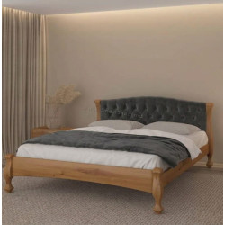 Кровать Mebigrand Ravenna 180x200 Alaska 05 (Grey)