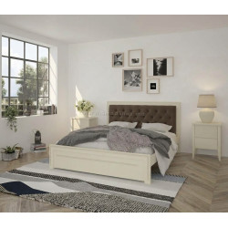 Кровать Mebigrand Toronto 160x200 Alaska 02 (Brown)