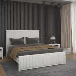 Кровать Mebigrand Viena 120x200 Alaska 01 (White)