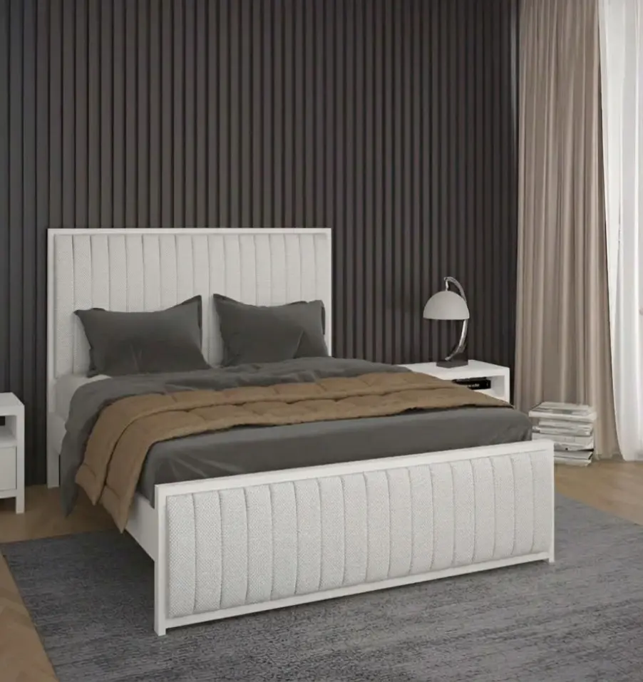 Кровать Mebigrand Viena 90x200 Alaska 01 (White)