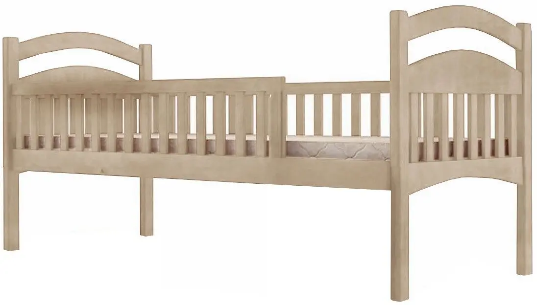Кровать Mebigrand Жасмин Люкс 90x200 (Орех Светлый)