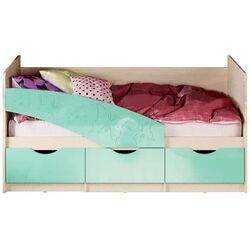 Pat Mif Babochki 80х160 (Turquoise Metallic/Bleached Oak) Thumb