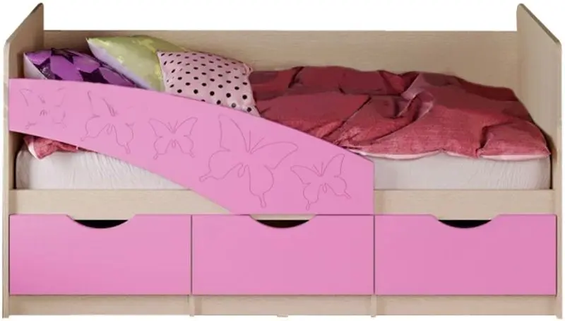 Pat Mif Babochki 80х160 (Lilac/Bleached Oak)