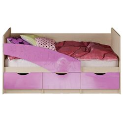 Pat Mif Babochki 80х160 (Lilac Metallic/Bleached Oak)