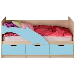 Pat Миф Delfin №1 80х160 (Blue/Bleached Oak)