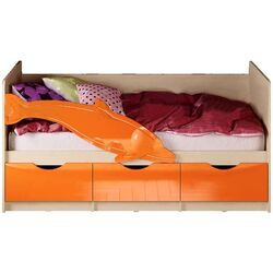 Pat Mif Delfin №1 80х160 (Orange Metallic/Bleached Oak) Thumb