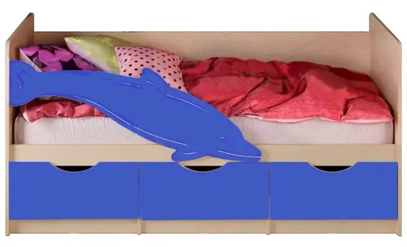 Pat Миф Delfin №1 80х160 (Blue/Bleached Oak)