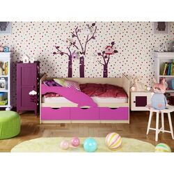 Pat Mif Delfin №1 80х160 (Lilac/Bleached Oak) Thumb