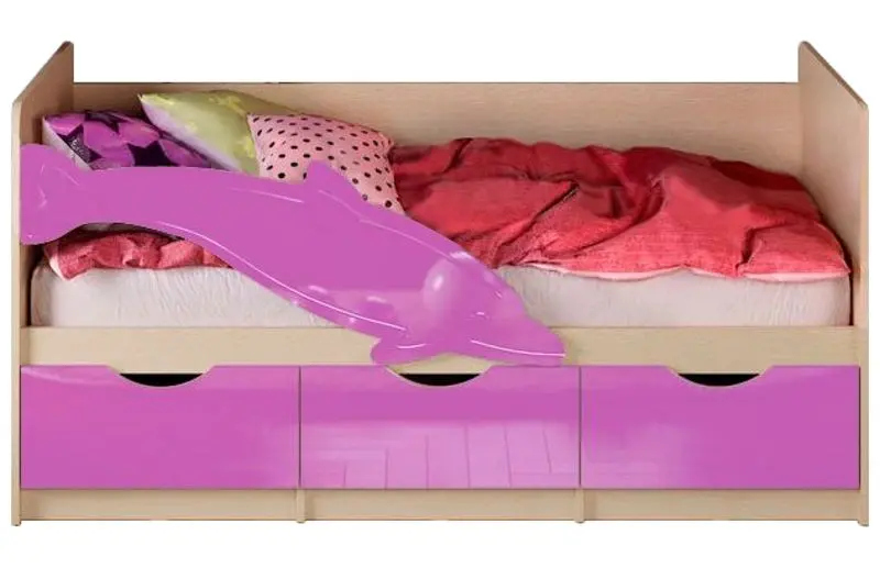 Pat Миф Delfin №1 80х160 (Lilac Metallic/Bleached Oak)